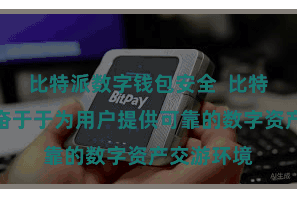 比特派数字钱包安全  比特派永恒发奋于于为用户提供可靠的数字资产交游环境